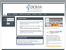 Tablet Screenshot of doviasacramento.org